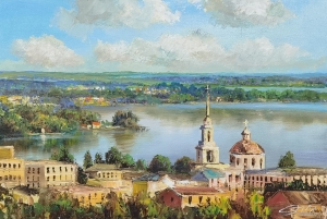 Картина Вид Воткинска 119Г Картина Вид Воткинска 119Г