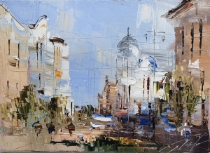 Картина "Прогулка по Самаре" 14Г Картина "Прогулка по Самаре" 14Г